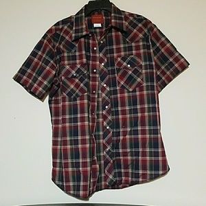 Plaid Rustler Casual Shirt